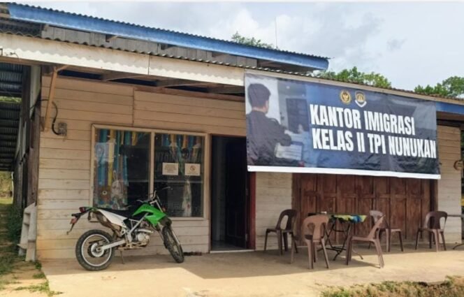 
					Kantor pelayanan Imigrasi di Krayan. Dok.Imigrasi Nunukan.
