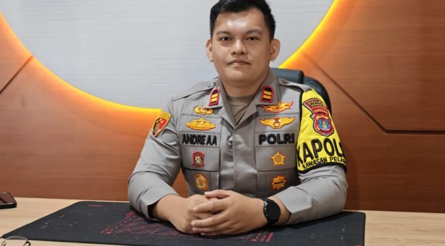 Kapolsek KSKP Nunukan, Iptu Andre Azmi Azhari.