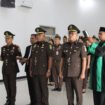 Pelantikan dan pengambilan sumpah jabatan sejumlah pejabat structural Eselon IV dan Eselon V di Wilayah Hukum Kejari Nunukan. Dok.Kejari Nunukan.
