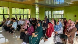 Sejumlah Calhaj Nunukan mengikuti Bimbingan Manasik Haji oleh Kemenhaj Nunukan. Dok.Kemenhaj Nunukan.