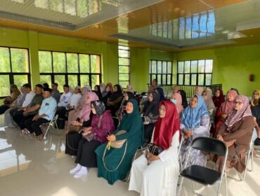 Sejumlah Calhaj Nunukan mengikuti Bimbingan Manasik Haji oleh Kemenhaj Nunukan. Dok.Kemenhaj Nunukan.