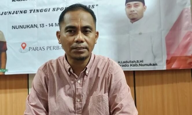 
					Anggota Komisi I DPRD Provinsi Kalimantan Utara (Kaltara), H. Ladullah, mengajak para siswa SMP sederajat yang akan melanjutkan pendidikan ke jenjang SMA sederajat, supaya memanfaatkan keberadaan Sekolah Garuda Kaltara. Dok.La Dullah.
