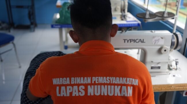 WBP LAPAS Nunukan. Dok.LAPAS Nunukan.