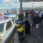 Sejumlah penumpang Speed boat yang akan berangkat ke Tarakan melalui PLBL Liem Hie Djung, Nunukan.