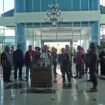 Tangkapan layar kedatangan Wabup Nunukan, Hermanus bersama sejumlah Pasukan Merah ke Gedung Pemkab Nunukan, Jumat (6/3/2026) yang dinarasikan ada luapan emosi akibat keretakan hubungan antara Wabup dan Bupati Irwan Sabri.