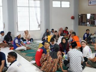 Momen besuk keluarga WBP di Lapas Nunukan. Dok.Lapas Nunukan.