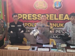 Pers Release kasus penganiayaan anak SMP di seberang Gang Hotel Lanfin, Jalan TVRI, Nunukan Timur, Jumat (24/4/2026).