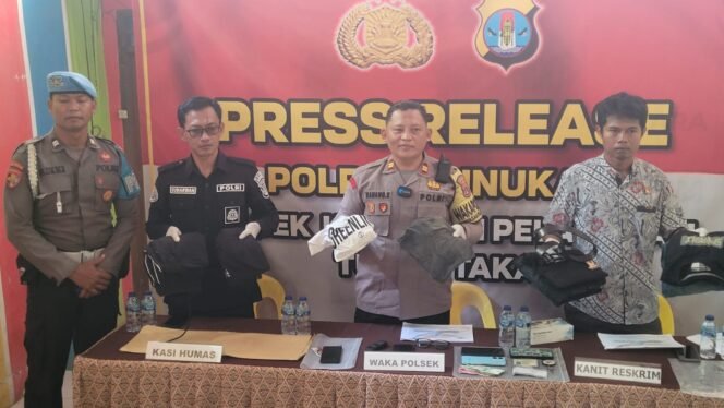 
					Pers Release kasus penganiayaan anak SMP di seberang Gang Hotel Lanfin, Jalan TVRI, Nunukan Timur, Jumat (24/4/2026).