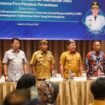 Wakil Bupati Nunukan, Hermanus, menghadiri kegiatan Pelaksanaan Rencana Pembangunan Jangka Menengah Daerah (RPJMD) Provinsi Kalimantan Utara menuju tahun 2029, Senin (20/4/2026). Dok.Prokopim.