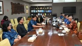 Panitia Khusus (Pansus) IV DPRD Provinsi Kalimantan Utara, melakukan kunjungan kerja ke Perpustakaan Nasional Republik Indonesia di Jakarta, Kamis (9/4/2026). Dok.DPRD Kaltara.