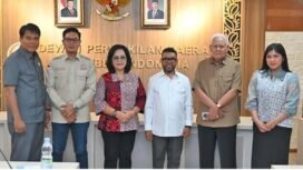 Komisi IV DPRD Provinsi Kalimantan Utara, dipimpin Sekretaris Komisi IV Rumah Tumbo, bersama anggota, Muhammad Hatta, Rahman, dan Listiani, melaksanakan audiensi bersama Komite III Dewan Perwakilan Daerah Republik Indonesia, Rabu (8/4/2026). Dok.DPRD Kaltara.