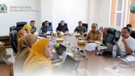 Panitia Khusus (Pansus) II DPRD Provinsi Kalimantan Utara menggelar rapat kerja, membahas pasal-pasal Rancangan Peraturan Daerah (Ranperda) tentang Pembangunan Perkebunan Berkelanjutan, Senin (20/4/2026). Dok.DPRD Kaltara.