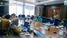 DPRD Provinsi Kalimantan Utara terus mendorong percepatan penyusunan Rencana Tata Ruang Wilayah Provinsi (RTRWP) yang hingga kini belum dapat masuk tahap pembahasan lintas sektoral di tingkat pusat melalui rapat bersama OPD terkait. Dok.DPRD Kaltara.