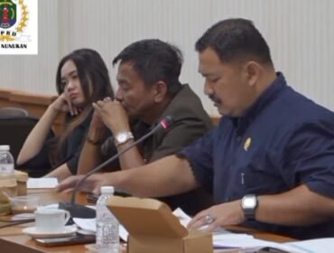 Ramsah mengkritik betapa alokasi anggaran pembangunan jalan di Pulau Sebatik masih jauh dari kata adil pada rapat kerja hasil monitoring DPRD bersama Dinas PUPR Nunukan, Senin (27/4/2026) Dok.DPRD Nunukan.