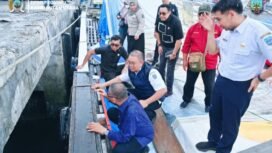 Pansus LKPj DPRD Kaltara melakukan monitoring ke sejumlah lokasi yang menjadi fokus peninjauan di kota Tarakan. Diantaranya RSUD dr. H. Jusuf SK, pembangunan Gedung Kantor UPTD Bapenda Kelas A Wilayah Tarakan, Pelabuhan Tengkayu I Tarakan, serta SMAN 5 Tarakan dan SMKN 4 Tarakan. Dok.DPRD Kaltara.

