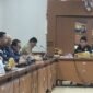 DPRD Nunukan menggelar RDP membahas kinerja PDAM dan permasalahan Embung Lapri, Sebatik, Senin (13/4/2026).
