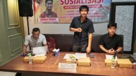 Anggota DPRD Nunukan, Ahmad Triadi, mensosialisasikan Peraturan Daerah Kabupaten Nunukan Nomor 1 Tahun 2025 tentang perubahan atas Peraturan Daerah Nomor 1 tahun 2024 tentang Pajak Daerah dan Retribusi Daerah (PDRD). Dok.DPRD Nunukan.