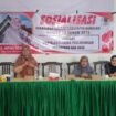 Wakil Ketua DPRD Nunukan, Kalimantan Utara, Arpiah, memberikan sosialisasi dan edukasi terkait Perda Nomor 17 Tahun 2015 tentang Penyelenggaraan Perlindungan Perempuan dan Anak, di Ballroom Hotel Neo Fortuna Nunukan, Minggu (03/5/2026). Dok.DPRD Nunukan.