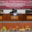 DPRD Provinsi Kalimantan Utara menggelar Rapat Paripurna ke-10 Masa Persidangan III Tahun 2026 dengan agenda penyampaian rekomendasi DPRD terhadap Laporan Keterangan Pertanggungjawaban (LKPj) Gubernur Kalimantan Utara Tahun Anggaran 2025, Senin (11/5/2026). Dok.DPRD Kaltara.