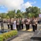 Sejumlah perwira utama Polres Nunukan mengikuti Sertijab di Lapangan Mako Polres Nunukan, Kamis (21/5/2026). Dok.Polres Nunukan.