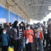 Sejumlah deportan yang dipulangkan BP3MI Nunukan melalui Pelabuhan Tunon Taka, Nunukan. Dok.BP3MI Nunukan.