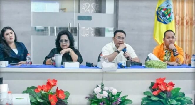 
					Panitia Khusus (Pansus) IV DPRD Provinsi Kalimantan Utara, mempercepat penyelesaian Rancangan Peraturan Daerah (Ranperda) tentang Pengembangan Perbukuan dan Budaya Literasi, melalui rapat kerja lanjutan yang digelar pada Kamis (7/5/2026). Dok.DPRD Kaltara.