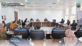 Komisi IV DPRD Kalimantan Utara, menggelar Rapat Dengar Pendapat (RDP) membahas persoalan beban operasional yang belum terpenuhi, bersama Badan Amil Zakat Nasional (Baznas), Senin (4/5/2026).  Dok.DPRD Kaltara.