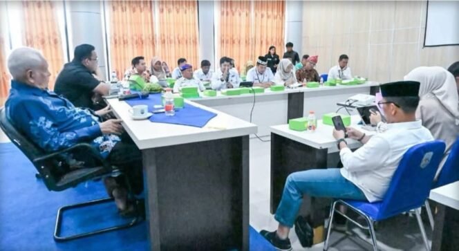 
					Komisi IV Dewan Perwakilan Rakyat Daerah (DPRD) Kalimantan Utara, menghadiri Sosialisasi Sistem Penerimaan Murid Baru (SPMB) atau PPDB Jenjang SMA, SMK, SLB Tahun Ajaran 2026/2027, di SMAN 1 Tarakan, Selasa (05/05/2026). DPRD Kaltara.