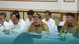 Wagub Kaltara, Ingkong Ala, saat Rakor bersama Kementerian ESDM membahas Listrik Desa untuk pelosok Kaltara. Dok.Biro Adpim Kaltara.