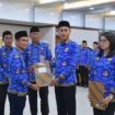 Bupati Nunukan H. Irwan Sabri, melantik 112 pejabat fungsional di lingkungan Pemerintah Kabupaten Nunukan, di Ruang Rapat Lantai V Kantor Bupati Nunukan, Kamis (30/4/2026). Dok.Prokopim.