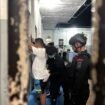 Razia gabungan di kamar hunian WBP LAPAS Nunukan untuk komitmen Zero HALINAR. Dok.Lapas Nunukan.
