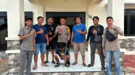 Tersangka 'Ninja Sawit' di Sebatik diamankan Polisi. Dok.Polres Nunukan.
