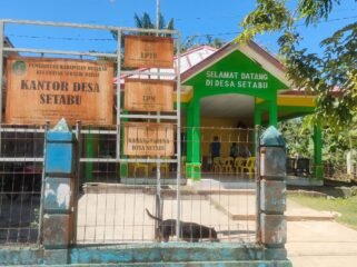 Balai Desa Setabu, Sebatik. Dok.Muksin.