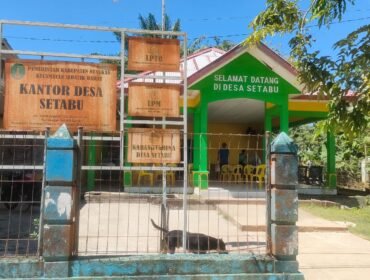 Balai Desa Setabu, Sebatik. Dok.Muksin.