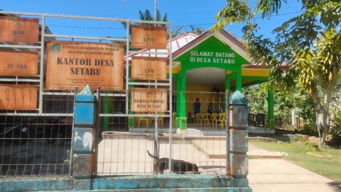 
					Balai Desa Setabu, Sebatik. Dok.Muksin.