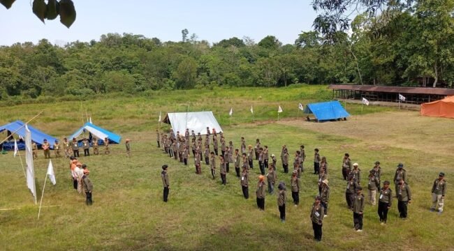 Dewan Pimpinan Daerah (DPD) Partai Keadilan Sejahtera (PKS) Kabupaten Nunukan, Kalimantan Utara,  menggelar Kemah Bela Negara (KEMBARA), di Bumi Perkemahan Mansapa, Nunukan Selatan, Sabtu (18/7/2026). Dok. PKS Nunukan.