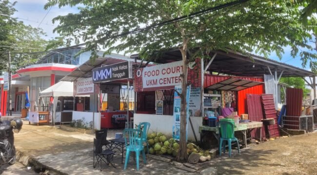 UMKM di Jalan Tanah Merah Nunukan.