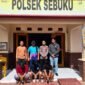 Dua pencuri dan seorang penadah ban truk curian diamankan Polsek Sebuku. Dok.Polres Nunukan.