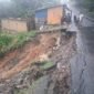 Banjir bandang Senin (3/8/2026) sebabkan longsor di Jalan Sei Fatimah. Dok.BPBD Nunukan.
