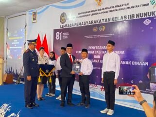 Pemberian remisi bagi WBP Lapas Nunukan di HUT RI 81. 