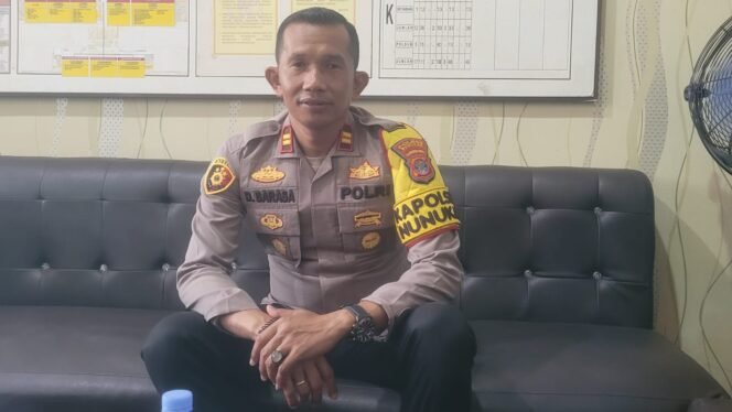 
					Kapolsek Nunukan Kota, Iptu Disko Barasa.