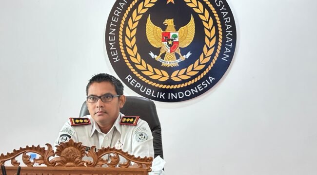 Kepala Lembaga Pemasyarakatan (LAPAS) Nunukan, Donny Setiawan. Dok. Humas Lapas Nunukan.