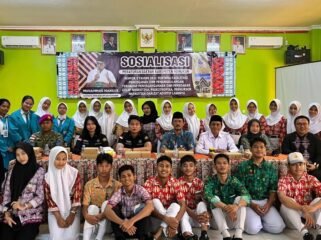 Anggota DPRD Nunukan, Muhammad Mansur menggelar Sosialisasi Peraturan Daerah (Sosperda) Nomor 3 Tahun 2021 tentang Fasilitasi Pencegahan dan Penanggulangan terhadap Penyalahgunaan dan Peredaran Gelap Narkotika, Psikotropika, Prekursor Narkotika dan Zat Adiktif lainnya, di SMAN I Nunukan, Rabu (5/8/2026). Dok.DPRD Nunukan.