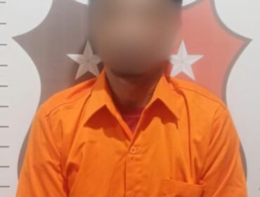 JD (41), warga Jalan Pasar Baru, Nunukan Utara yang diamankan polisi karena kasus pencurian LPG. JD merupakan residivis pencurian yang sudah tiga kali keluar masuk penjara. Dok.Polres Nunukan.