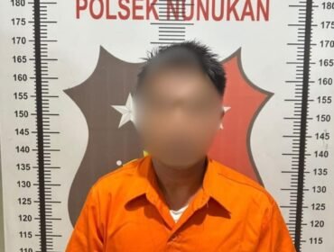 Oknum PPPK PW cabul yang diamankan polisi karena mencabuli pelajar SMP. S mengaku pernah menjadi korban pelecehan saat SMP dan membuatnya memiliki ketertarikan sesama jenis. Dok.Polres Nunukan.
