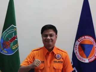 Kalak BPBD Nunukan, Asmar. Dok.BPBD Nunukan.