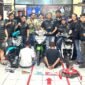 Ungkap pencurian sepeda motor, Unit Reskrim Polsek Nunukan, amankan pelaku dan penadah. Dok.Polres Nunukan.