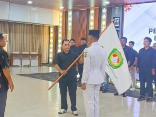 Said Hasan dikukuhkan sebagai Ketua Pertina Nunukan periode 2026 - 2030.Dok.Prokopim Nunukan.