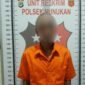 Eks deportan yang diamankan polisi akibat mencuri chainsaw di Seimanggaris. Dok.Polres Nunukan.
